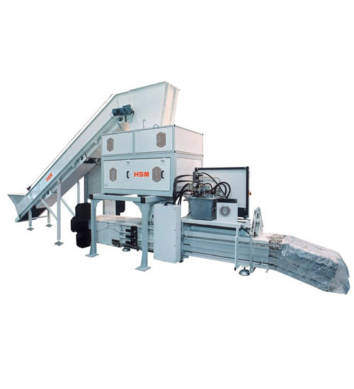 destructora más prensa hsm Duoshredder SP5750