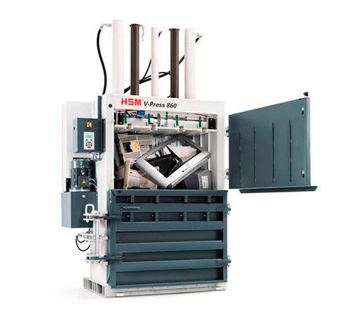 Destructora de papel Industrial HSM Powerline 450.2